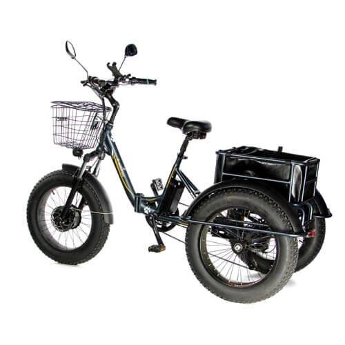 Велосипед электро трицикл E-motions Panda 750W - фото 5 - id-p204459382
