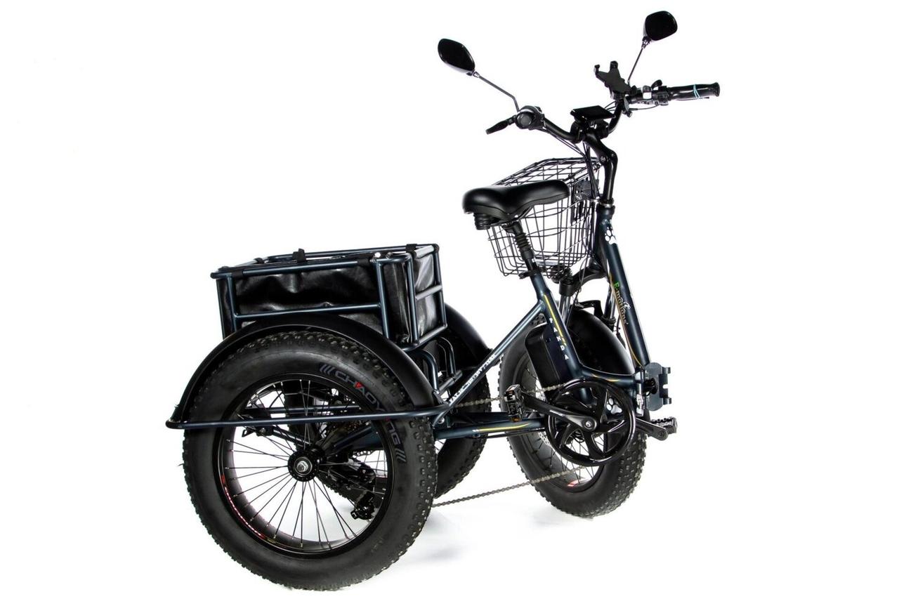 Велосипед электро трицикл E-motions Panda 750W - фото 10 - id-p204459382