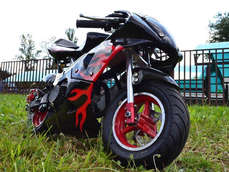 Маленький мотоцикл для детей MMG PB008 49cc - фото 6 - id-p204459407