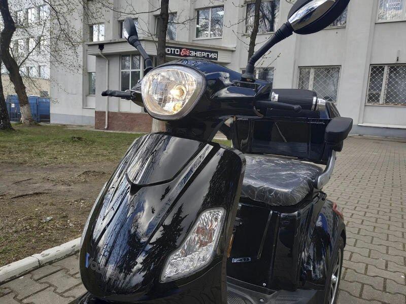 Трехколесный электроскутер взрослый Volten Trike 1000W - фото 4 - id-p204459436