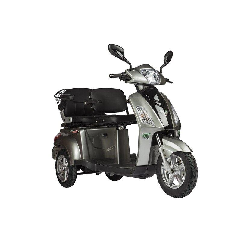 Электроскутер трехколесный взрослый Volten Trike 1000W - фото 1 - id-p204459437