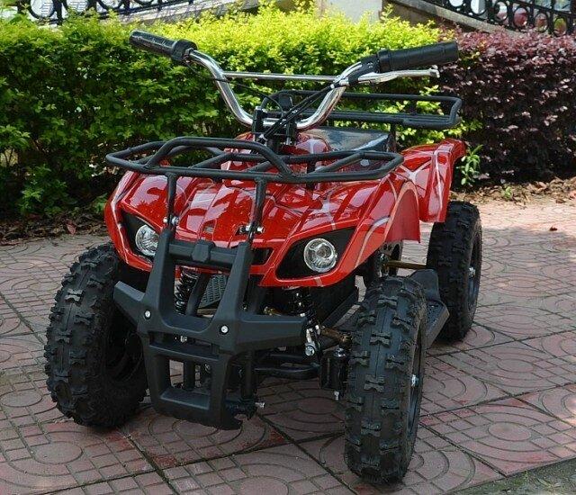Квадроцикл для детей MMG Hummer 49cc ручной стартер - фото 3 - id-p204459468