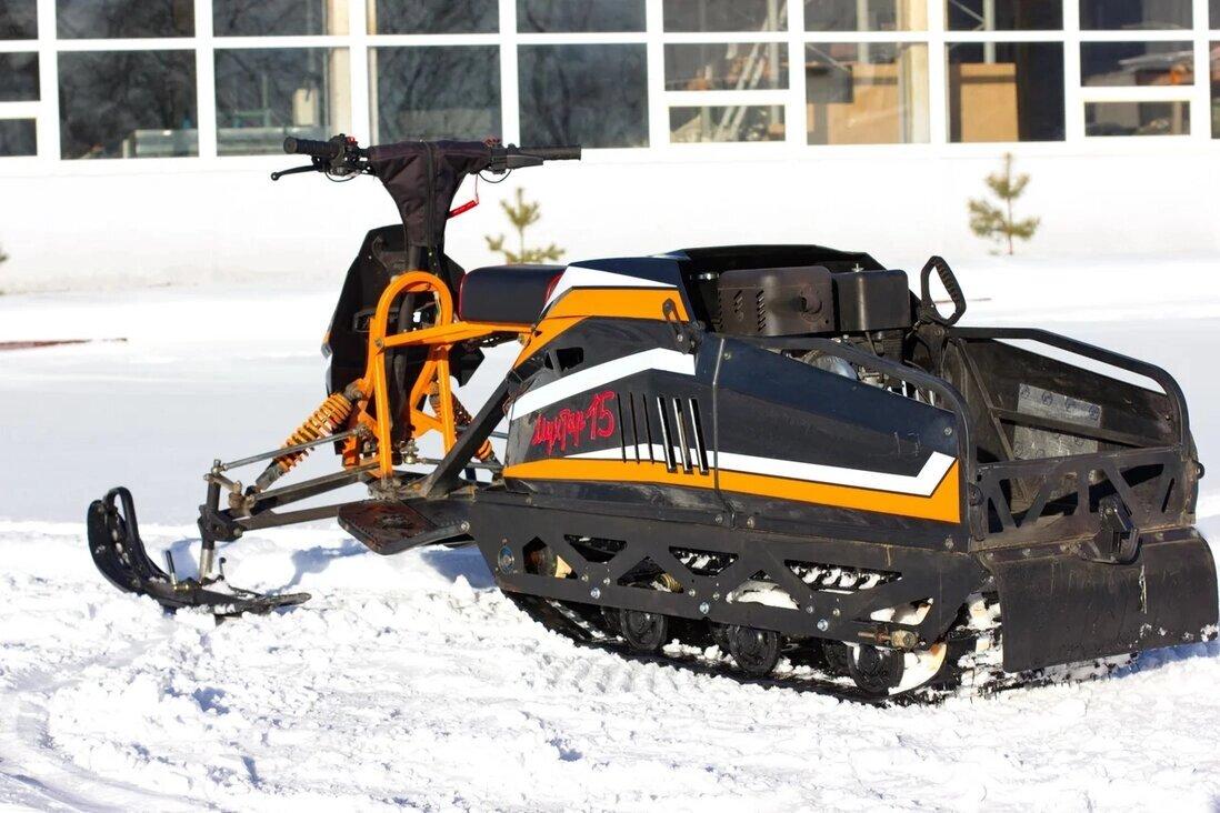 Мотособака с лыжным модулем IRBIS Мухтар 15 л. с. с лыжным модулем. - фото 1 - id-p204459650