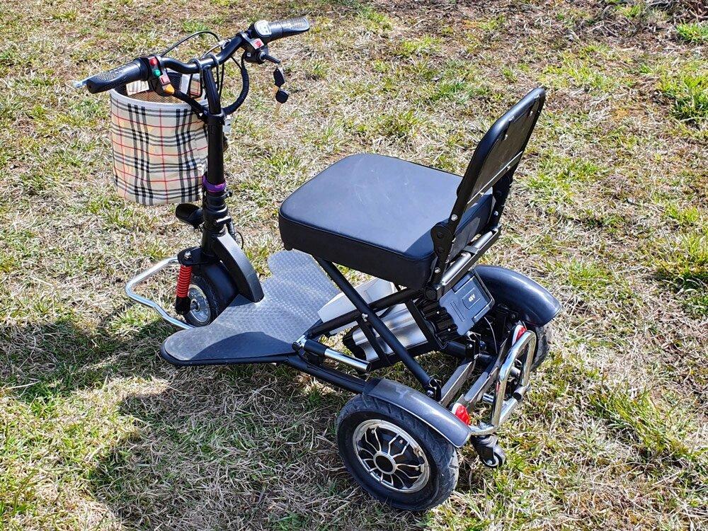 Электроскутер взрослый OxyVolt HandyTrike Li-ion (48V 12Ah) - фото 9 - id-p204459676