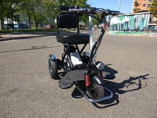 Электроскутер для инвалидов OxyVolt HandyTrike Li-ion (48V 12Ah), фото 2