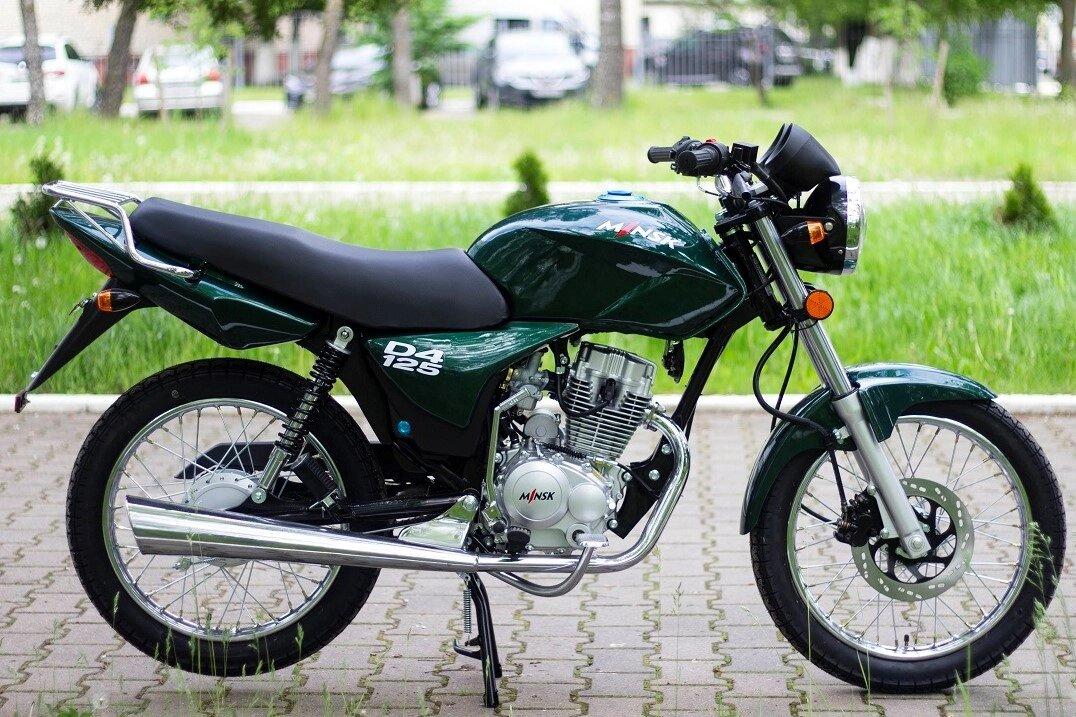 Мотоцикл Minsk D4 125 зелёный - фото 5 - id-p204460710