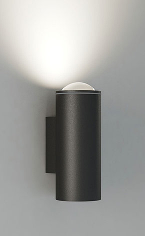 35138/U черный светильник садово-парковый со светодиодами Column LED, фото 2