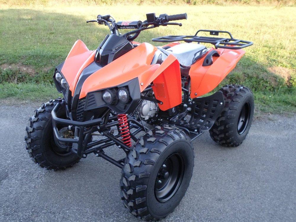 Квадроцикл подростковый бензиновый KXD Warrior 125cc 1+1 Lux - фото 1 - id-p204458836