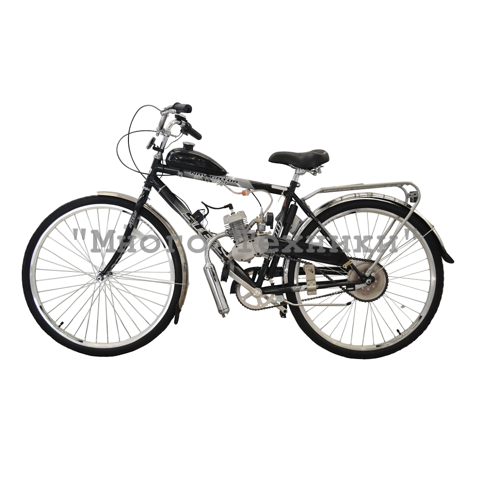 Велосипед с мотором бензиновый Stels 79cc - фото 2 - id-p204458902