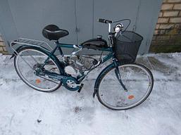 Велосипед с мотором бензиновый Stels 79cc, фото 2