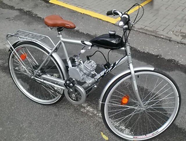 Велосипед с мотором бензо взрослый стелс 79сс - фото 10 - id-p204458920