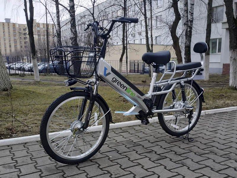 Велосипед электрический взрослый Volten GreenLine 350W New - фото 1 - id-p204458947