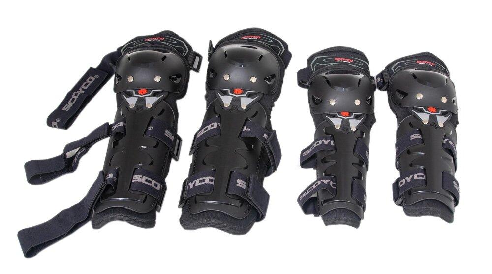 Защита мотоциклетная колени-локти Scoyco K11H11-2 - фото 1 - id-p204459051