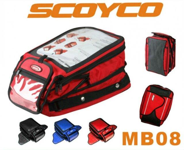Мотоциклетная сумка на бак Scoyco MB-08 - фото 1 - id-p204459113