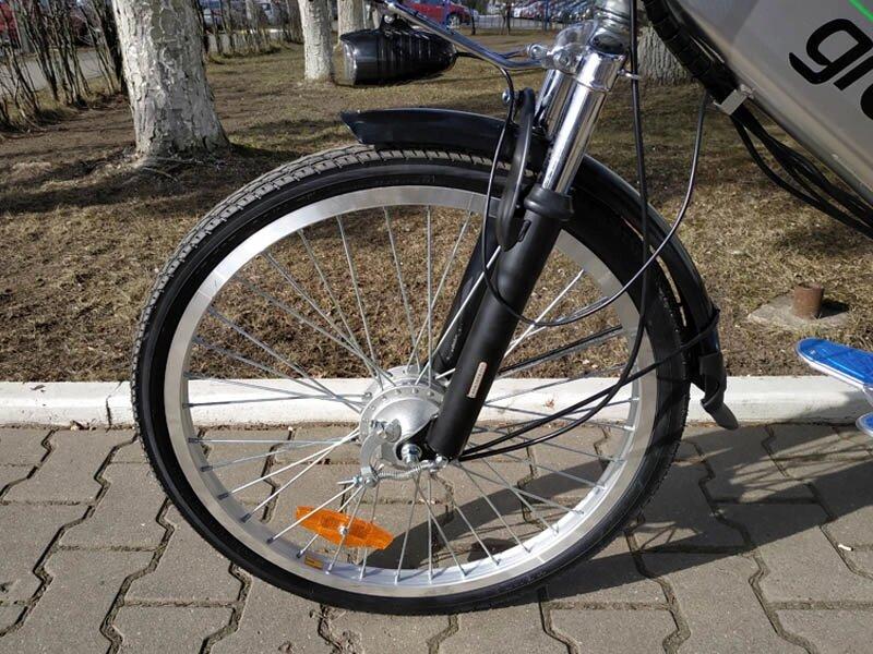 Велосипед электро Volten GreenLine 500W - фото 5 - id-p204459240