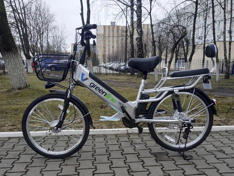 Велосипед электро Volten GreenLine 500W - фото 9 - id-p204459240