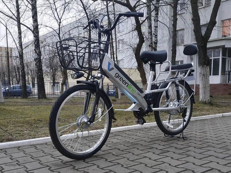 Велосипед электро Volten GreenLine 500W - фото 10 - id-p204459240
