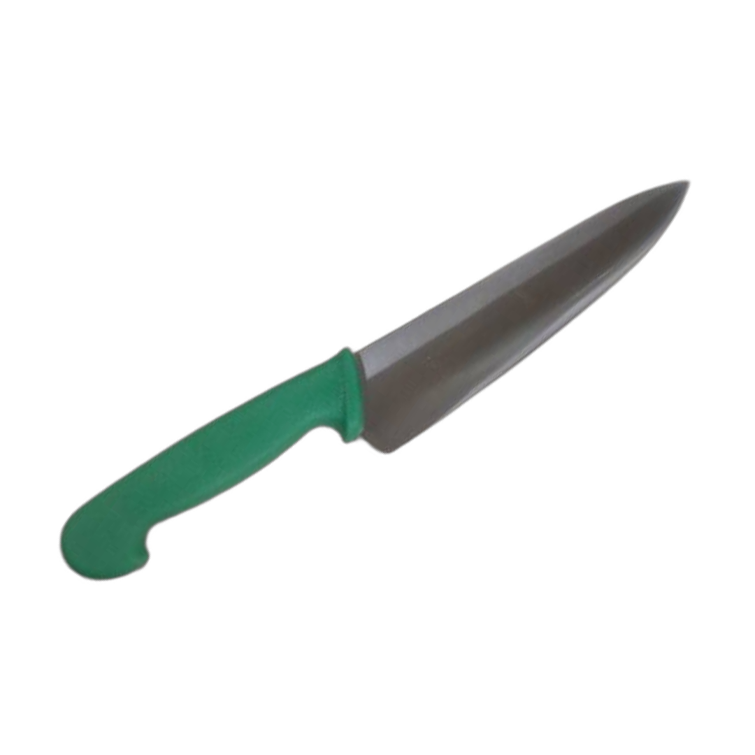 Нож поварской 25см зеленый