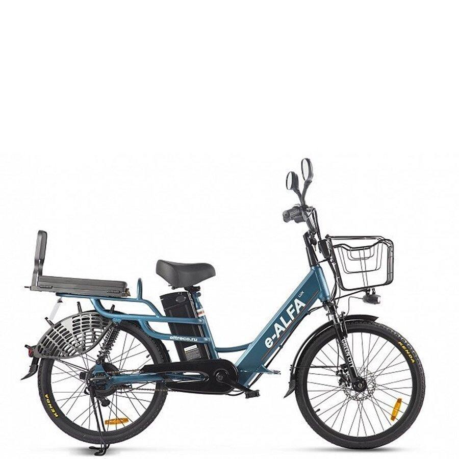 Велосипед электрический GREEN CITY e-ALFA LUX - фото 3 - id-p204459282