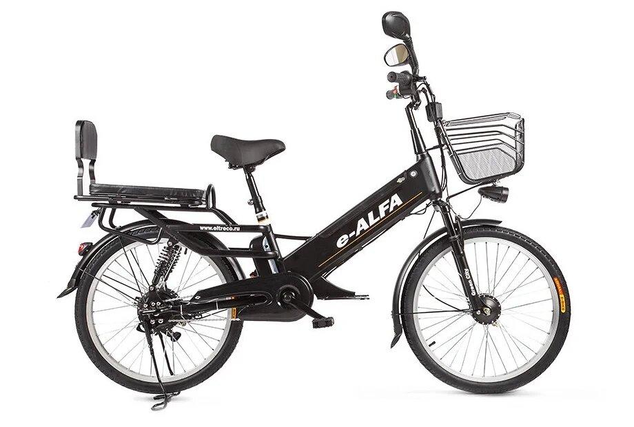 Велосипед электрический GREEN CITY e-ALFA LUX - фото 4 - id-p204459282