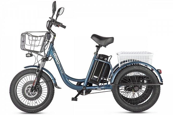 Трехколесный велосипед электрический Eltreco Porter Fat 500 UP - фото 1 - id-p204459293