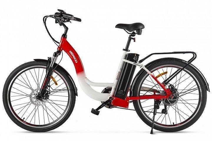 Велосипед электро ELTRECO WHITE 250W - фото 5 - id-p204459322