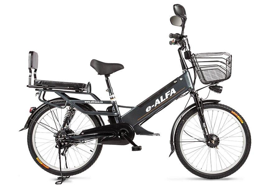 Электрический велосипед Green City E-ALFA-GL 500W - фото 10 - id-p204459346