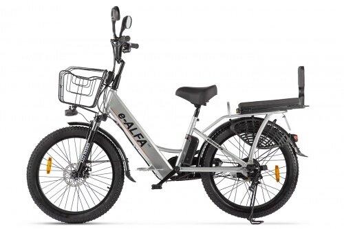 Велосипед электрический Green City E-ALFA LUX - фото 5 - id-p204459358