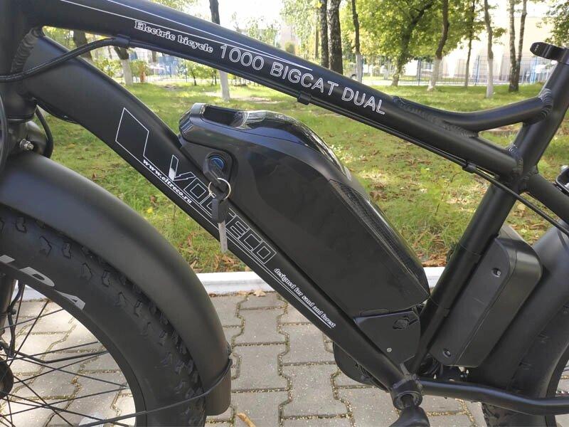 Электро велосипед Volteco Bigcat Dual New 1000W - фото 9 - id-p204459370