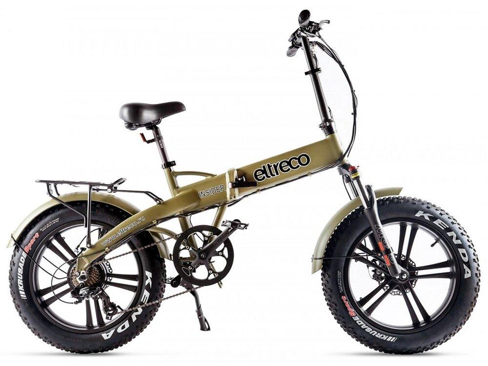 Велосипед электрический Eltreco Insider 500W - фото 1 - id-p204459378