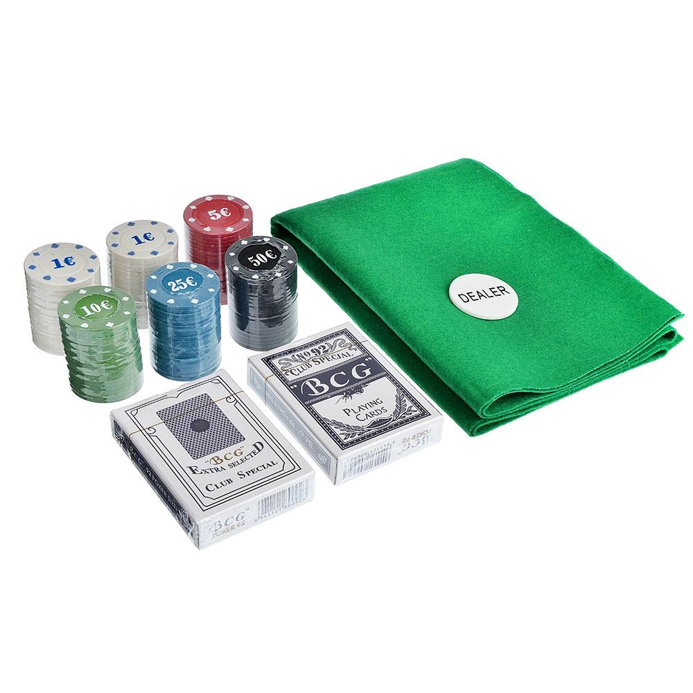 Набор для покера, в жестяном боксе 24х15см, DV-T-1737, 341-004 - фото 2 - id-p94845770