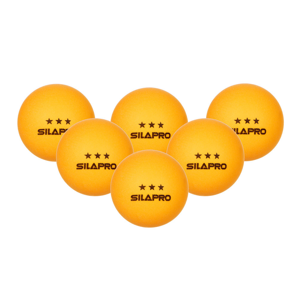 Набор мячей для настольного тенниса 6шт, d4см, PP SILAPRO 132-005 - фото 2 - id-p204465536
