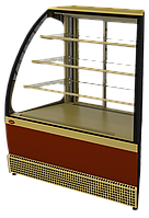 Кондитерская холодильная витрина МХМ Veneto VS-UN крашеная, угловая