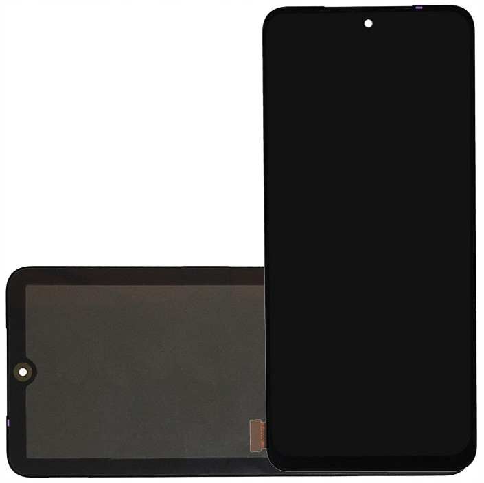 Дисплей (экран) для Xiaomi Redmi Note 10 c тачскрином (OLED), черный - фото 2 - id-p173245894