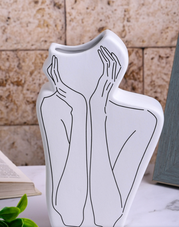 Дизайнерская ваза "Знаки тела" SL701-1 - фото 2 - id-p198366696