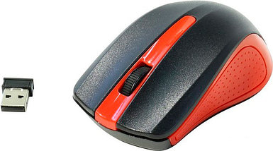 Мышь Oklick 485MW Black/Red (997828)