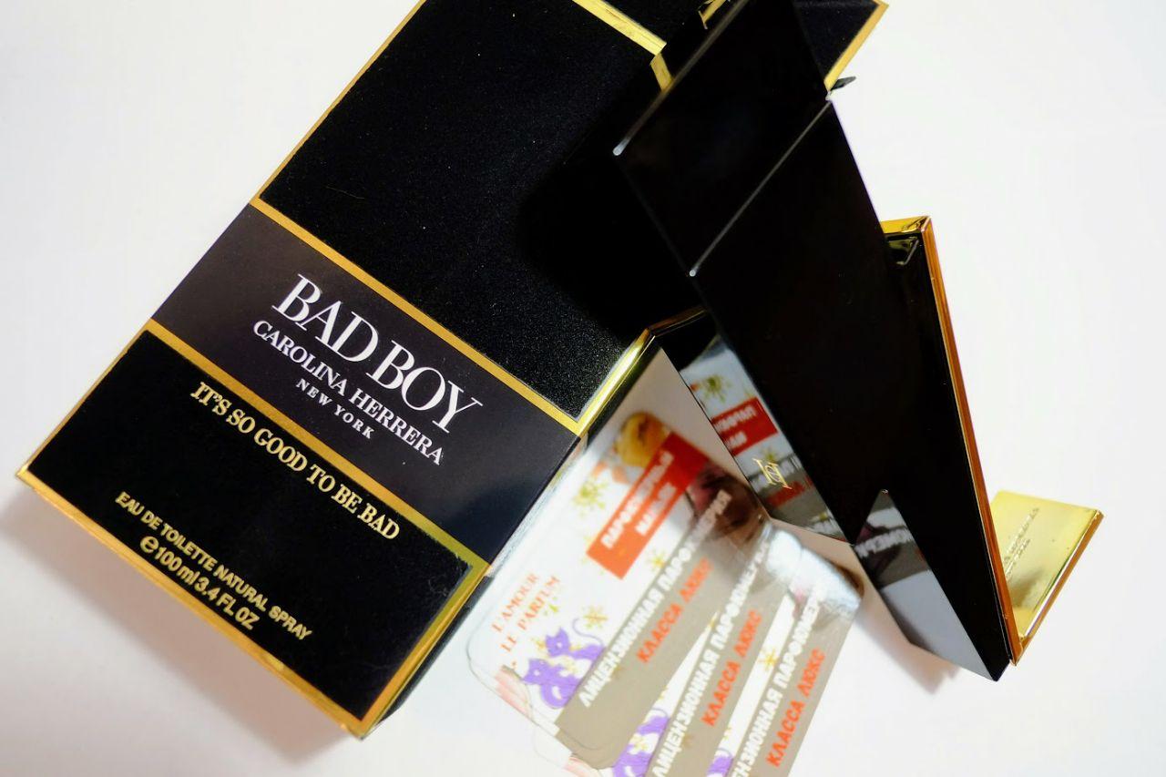 Carolina Herrera Bad Boy / 100 ml (Каролина Бэд Бой) - фото 2 - id-p145490797