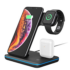 Беспроводное зарядное устройство 15W 3-in-1 Orshinal wireless charger 3 in 1