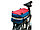 Велосумка на багажник Турлан Крок-8 л синий/красный, фото 2