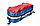 Велосумка на багажник Турлан Крок-8 л синий/красный, фото 3
