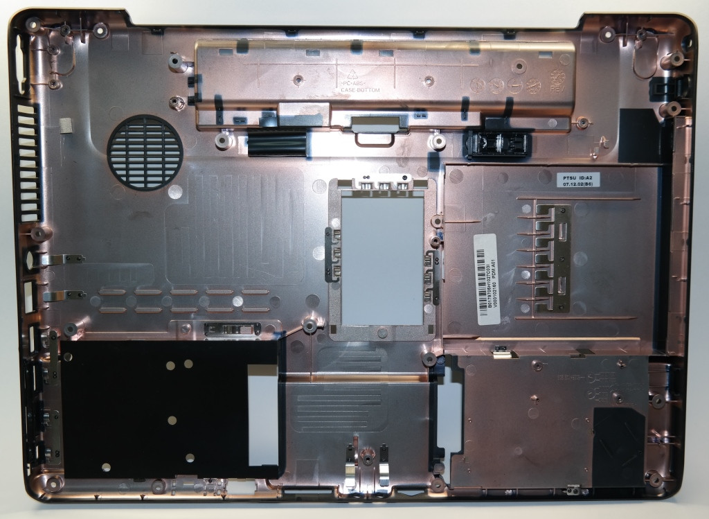 A200 A205 A215 D TOSHIBA нижняя часть основания ноутбука D (корыто)