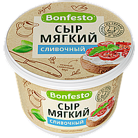 Сыр мягкий сливочный Bonfesto 70% 500, (Bonfesto)