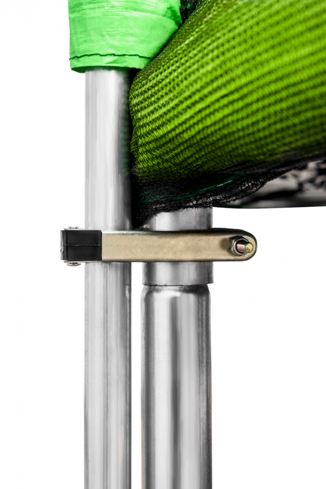 Батут Alpin 4.35 см с защитной сеткой и лестницей - фото 5 - id-p204480350