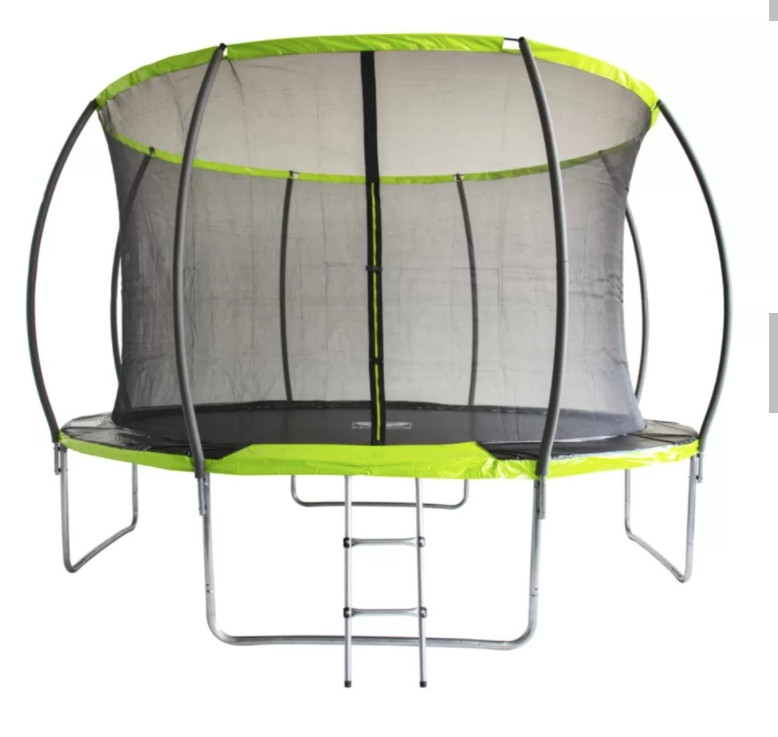 Батут Fitness Trampoline Green 427 см - 14ft Extreme Inside - фото 1 - id-p204480386