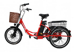 Электровелосипед GreenCamel Trike-20 R20 (500W 48V 15Ah) Складной, 7sp красный