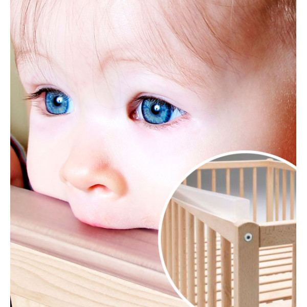Кровать детская Bambini Classic 09, белый/голубой - фото 5 - id-p186991545