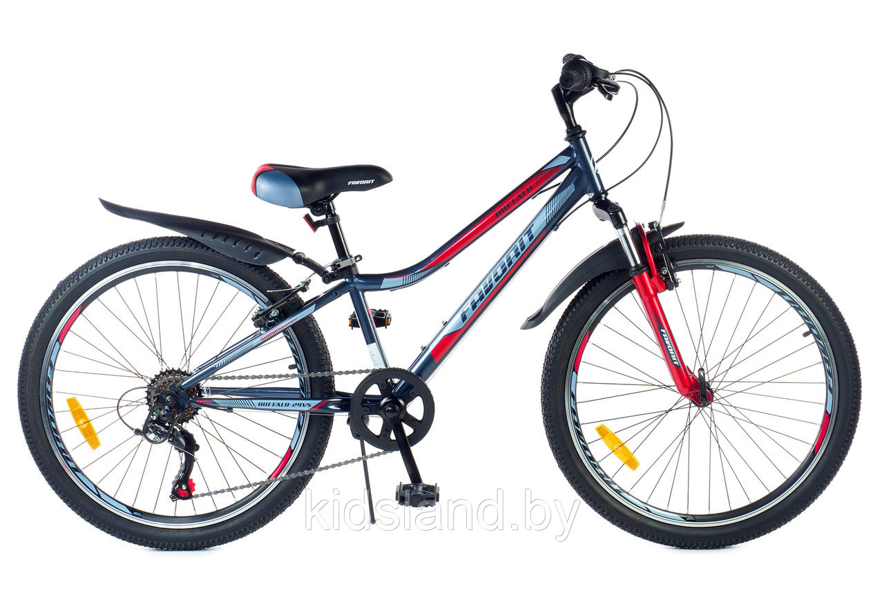 Двухколесный велосипед FAVORIT, модель BUFFALO-24VS - фото 1 - id-p204485781
