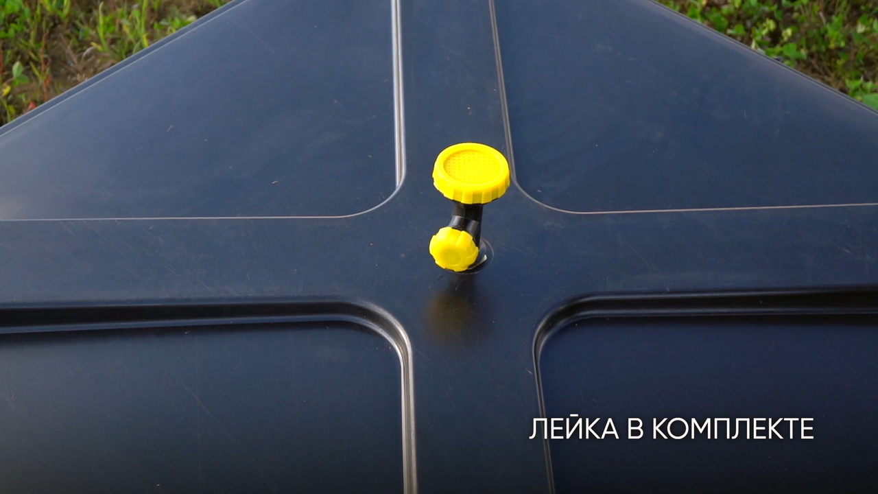 Бак пластиковый для душа с подогревом 150 л "Rostok" - фото 5 - id-p62502511