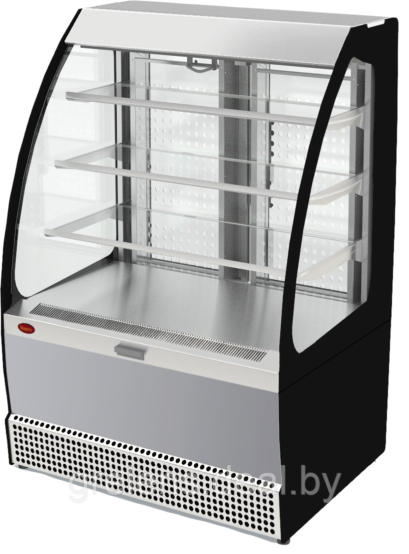 Кондитерская холодильная витрина МХМ Veneto VSo-0,95 нерж. - фото 1 - id-p204485897