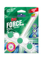 Освежитель для унитазов KOSTKA WC FIVE FORCE CHLOR (с хлором)- лес